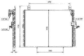 ACR 300191 - CONDENSADOR MB W124