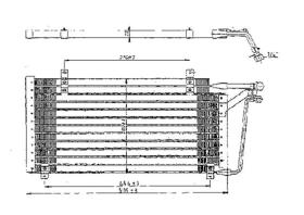 ACR 300196 - CONDENSADOR PEUGEOT 309