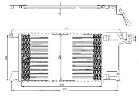 ACR 300238 - CONDENSADOR CHRYSLER VOYAGER I