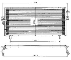 ACR 300245 - CONDENSADOR NISSAN PRIMERA