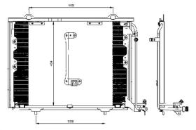 ACR 300261 - CONDENSADOR MB W202/W208