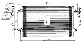 ACR 300270 - CONDENSADOR AUDI A8