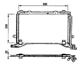 ACR 300283 - CONDENSADOR MB W210