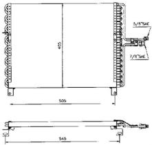 ACR 300286 - CONDENSADOR MB W123