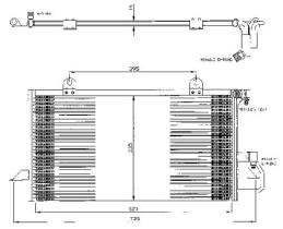 ACR 300289 - CONDENSADOR AUDI 80/A6