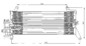 ACR 300293 - CONDENSADOR FIAT PUNTO I 55/60/75