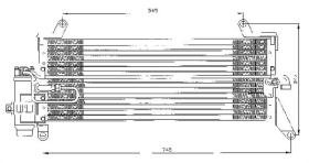 ACR 300295 - CONDENSADOR FIAT PUNTO I 55/60/75