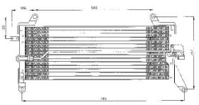 ACR 300296 - CONDENSADOR FIAT PUNTO I