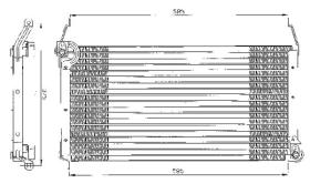 ACR 300297 - CONDENSADOR FIAT BRAVA/BRAVO