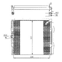 ACR 300302 - CONDENSADOR HONDA CIVIC-ROVER 214/216/218