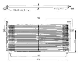 ACR 300323 - CONDENSADOR NISSAN MICRA