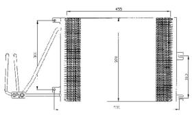 ACR 300325 - CONDENSADOR OPEL VECTRA B