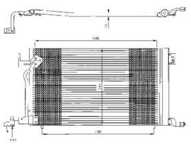 ACR 300336 - CONDENSADOR CITROEN ZX/XSARA-PEUGEOT 306