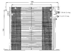 ACR 300337 - CONDENSADOR MB VITO/W638