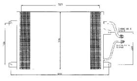 ACR 300344 - CONDENSADOR RENAULT ESPACE III/LAGUNA I