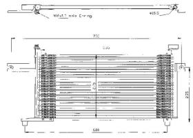 ACR 300347 - CONDENSADOR NISSAN MICRA