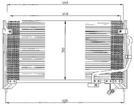 ACR 300352 - CONDENSADOR MAZDA 323 F