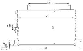 ACR 300366 - CONDENSADOR AUDI 100