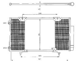 ACR 300369 - CONDENSADOR TOYOTA AVENSIS