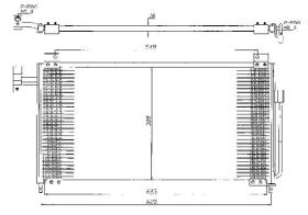 ACR 300372 - CONDENSADOR MAZDA 323