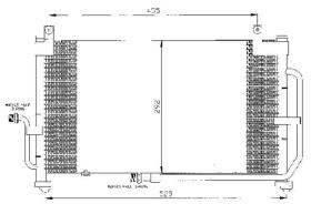 ACR 300375 - CONDENSADOR DAEWOO MATIZ