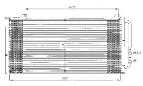 ACR 300376 - CONDENSADOR ROVER 200/400