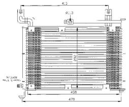 ACR 300377 - CONDENSADOR SUZUKI SWIFT