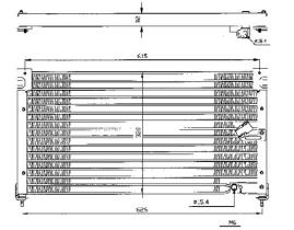 ACR 300378 - CONDENSADOR HONDA ACCORD-ROVER 600