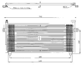 ACR 300379 - CONDENSADOR NISSAN MICRA