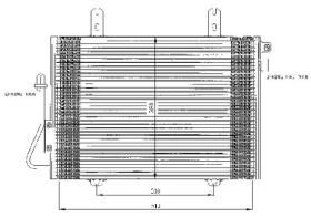 ACR 300383 - CONDENSADOR RENAULT KANGOO