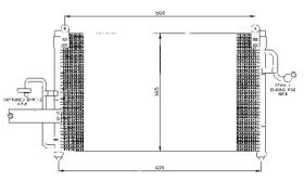 ACR 300384 - CONDENSADOR DAEWOO NUBIRA