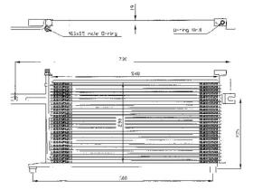 ACR 300397 - CONDENSADOR NISSAN MICRA