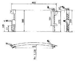 ACR 300405 - CONDENSADOR FORD FIESTA