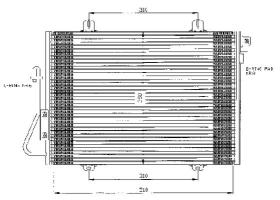 ACR 300407 - CONDENSADOR RENAULT CLIO II