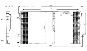 ACR 300410 - CONDENSADOR CHRYSLER VOYAGER II