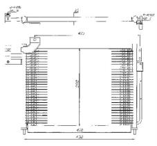 ACR 300416 - CONDENSADOR MAZDA 323