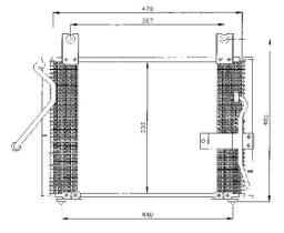 ACR 300423 - CONDENSADOR KIA SEPHIA