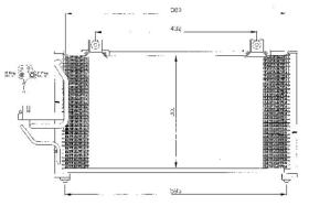 ACR 300425 - CONDENSADOR KIA SHUMA