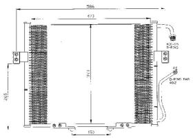 ACR 300427 - CONDENSADOR KIA SPORTAGE