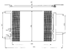 ACR 300437 - CONDENSADOR ALFA ROMEO 166