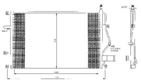 ACR 300441 - CONDENSADOR VOLVO S 60/S80