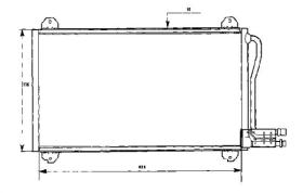 ACR 300445 - CONDENSADOR MB SPRINTER