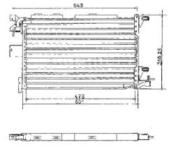 ACR 300446 - CONDENSADOR PEUGEOT 106