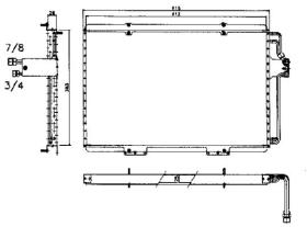 ACR 300448 - CONDENSADOR RENAULT ESPACE II