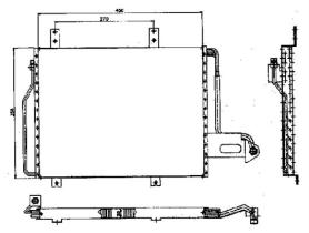 ACR 300449 - CONDENSADOR RENAULT 19