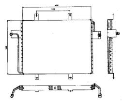 ACR 300452 - CONDENSADOR RENAULT 19