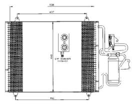 ACR 300454 - CONDENSADOR RENAULT SAFRANE