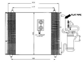 ACR 300455 - CONDENSADOR RENAULT SAFRANE