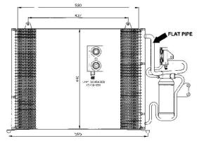 ACR 300456 - CONDENSADOR RENAULT SAFRANE