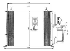 ACR 300457 - CONDENSADOR RENAULT SAFRANE